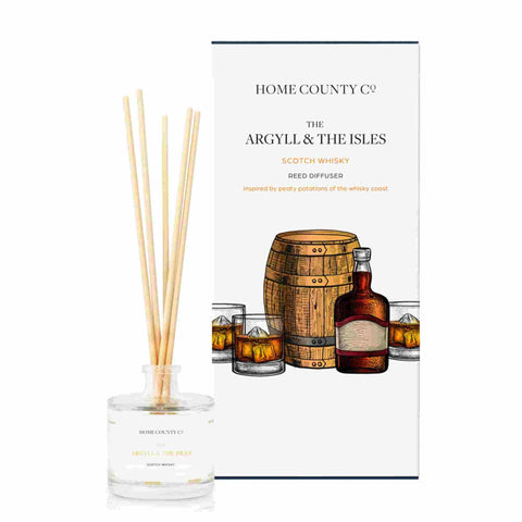 The Argyll & The Isles - Scotch Whisky Reed Diffuser