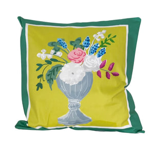 Dana Gibson Delilah Pillow in Chartreuse