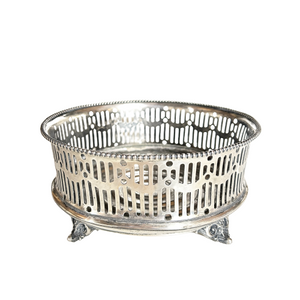 Vintage Silver Pedestal Dish
