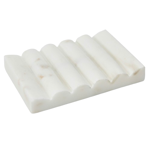 Carved Marble Soap Dish