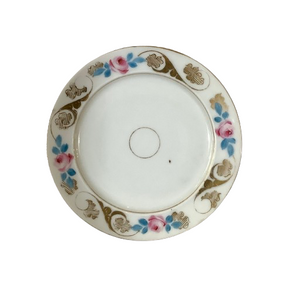 Vintage Floral Plate