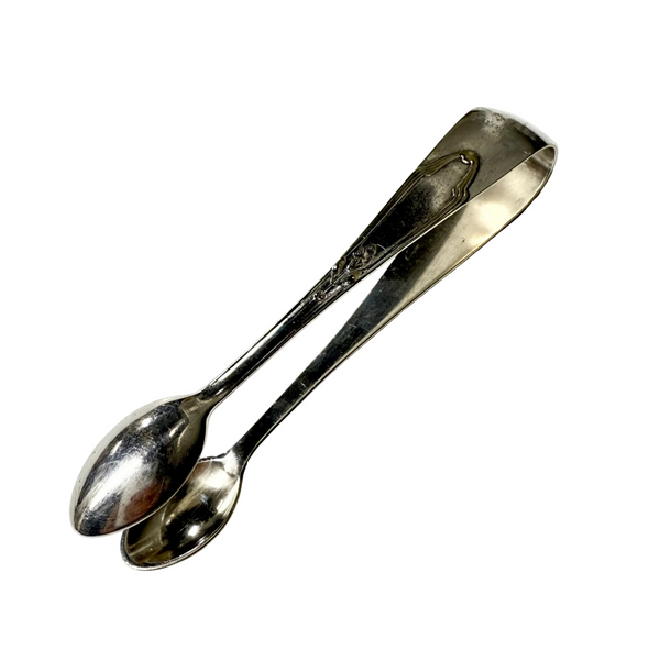 Vintage Silver Sugar Tongs
