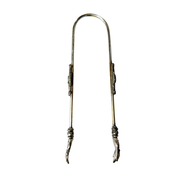 Vintage Silver Pickle Tongs