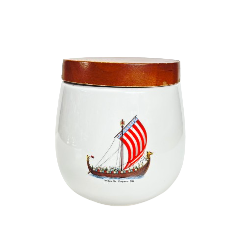 Vintage Whitecross Porcelain Tobacco Jar