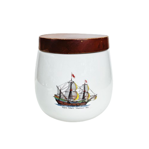 Vintage Whitecross Porcelain Tobacco Jar