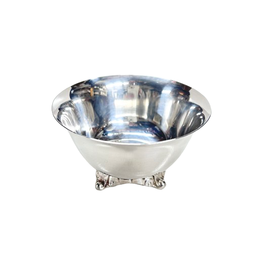 Vintage Silver Small Footed Bowl