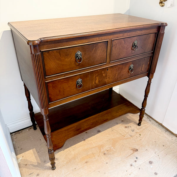 Vintage Federal Style Mahogany Server