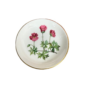 Vintage "Geranium" Minton Pin Dish