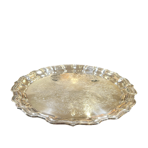 Vintage Silver Plated Tray