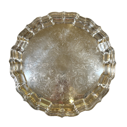 Vintage Silver Plated Tray