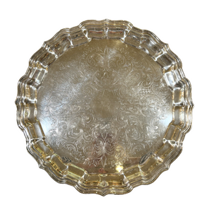 Vintage Silver Plated Tray