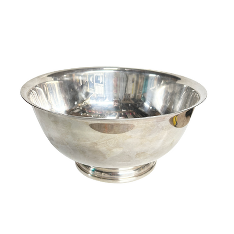 Vintage Silver Pedestal Bowl