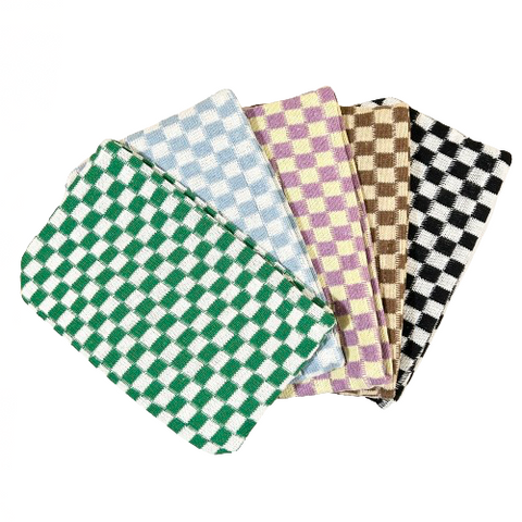 Checkered Pouch (5 colours)