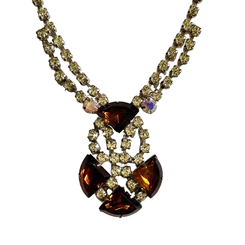 Vintage Rhinestone Necklace