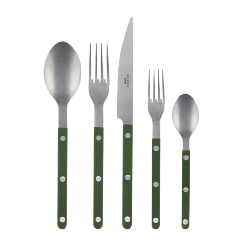 Sabre Bistrot 5 Piece Place Setting - Vintage Finish (11 Colours)