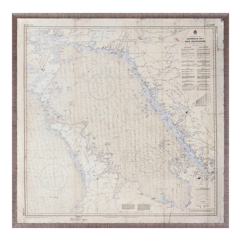 Georgian Bay Nautical Map