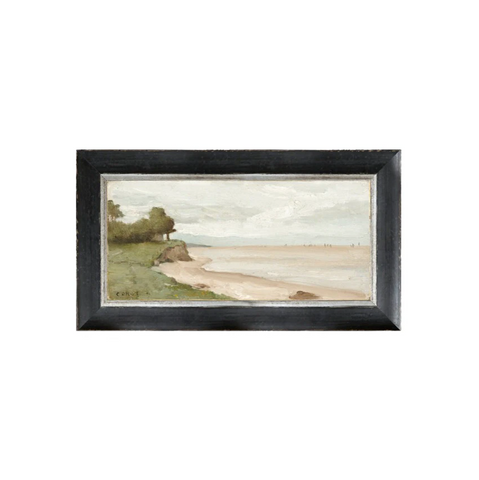 Petite Scapes - Beach Near Etretat C. 1872