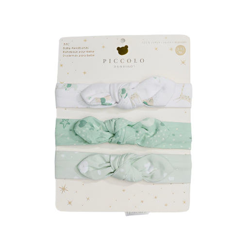 Jersey Headbands Set of 3 - Green