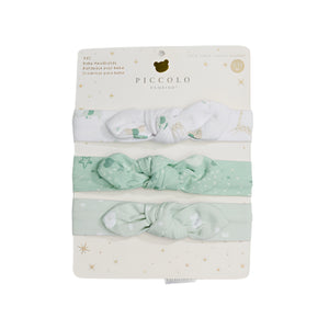Jersey Headbands Set of 3 - Green