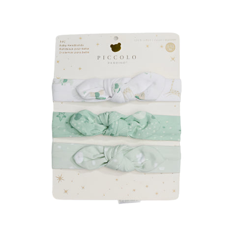 Jersey Headbands Set of 3 - Green
