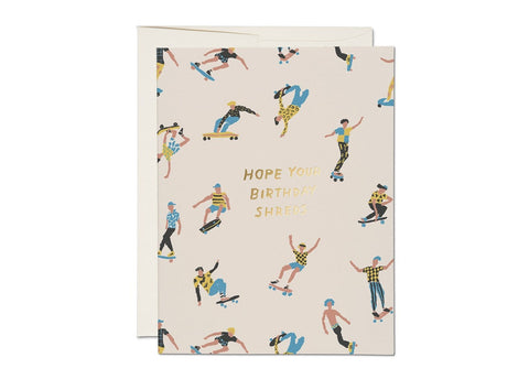 Shreds Card