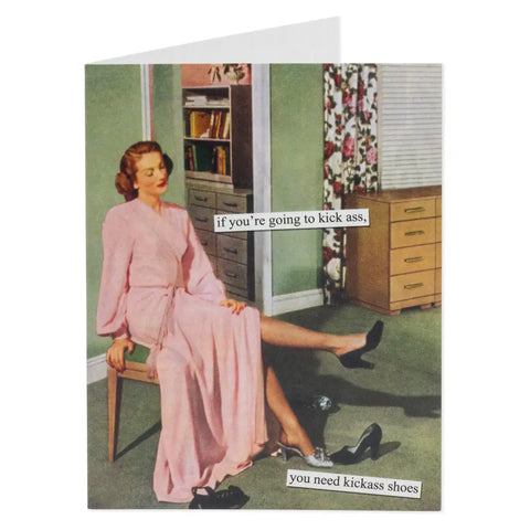 Kickass Shoes Card