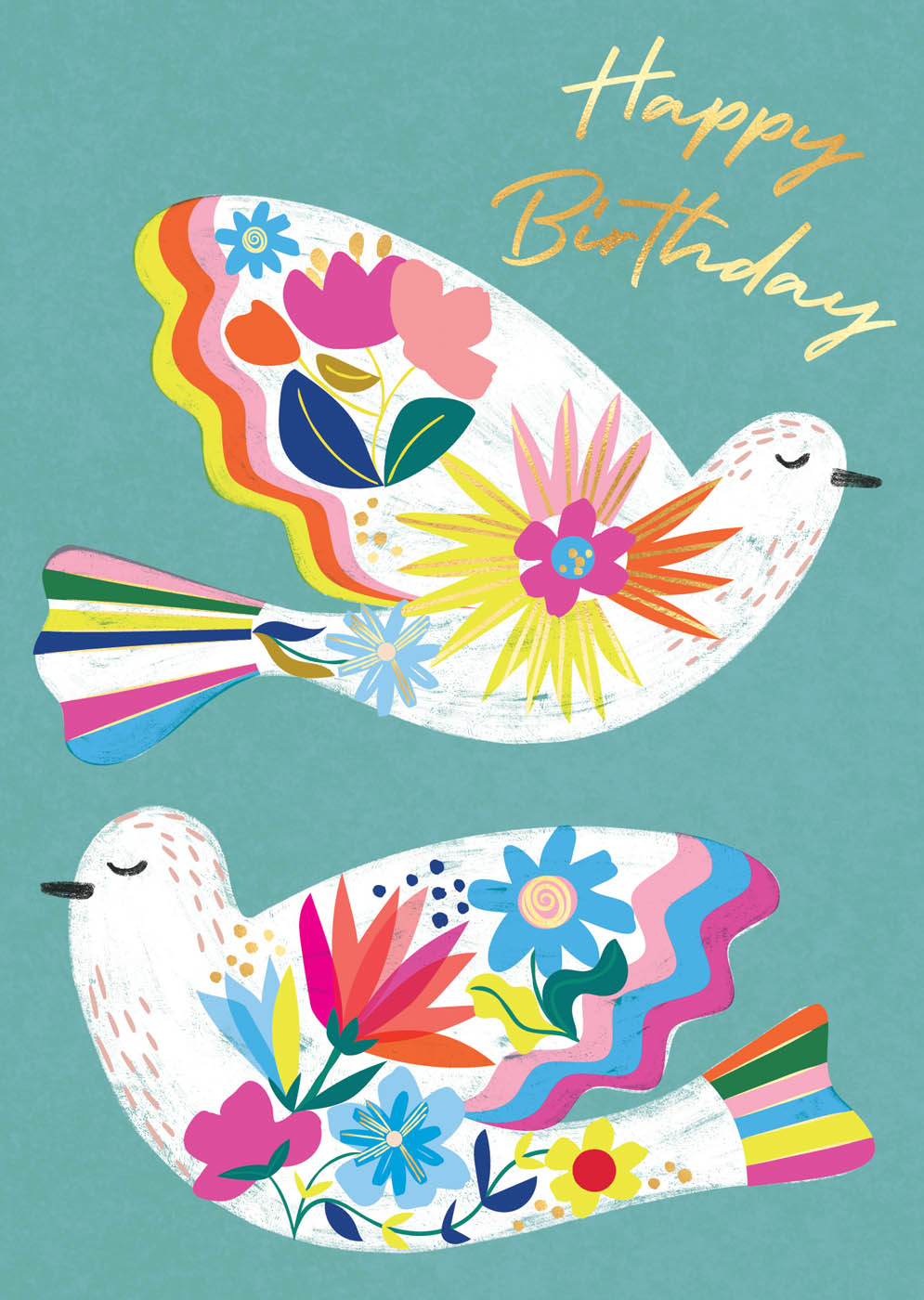 Birthday Birds Card