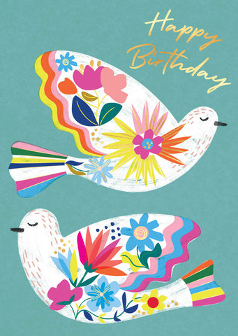 Birthday Birds Card