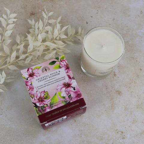Oriental Spice & Cherry Blossom Candle