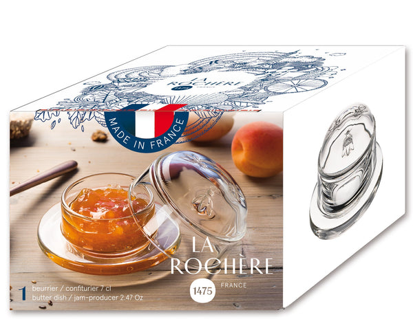 La Rochere Bee Round Butter Dish