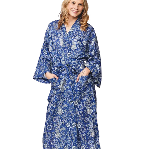 Lalita Kimono Indigo Robe