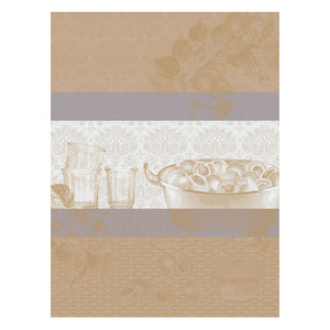 Le Jacquard Français Tea Towel - Confitures Abricot Beige