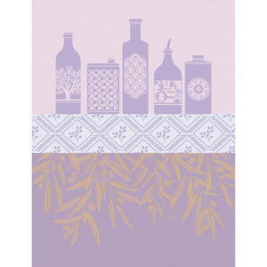 Le Jacquard Français Tea Towel - Huiles Provençale Purple