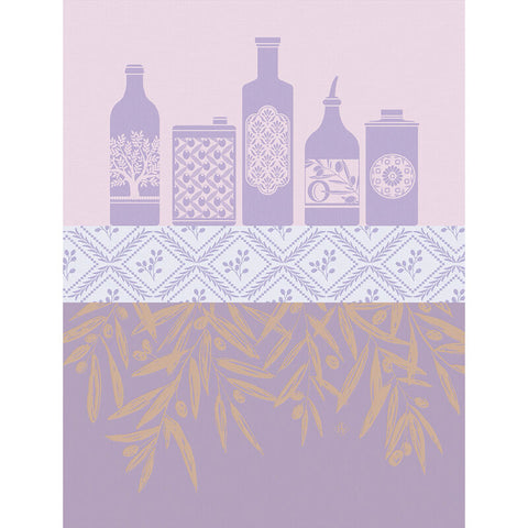 Le Jacquard Français Tea Towel - Huiles Provençale Purple