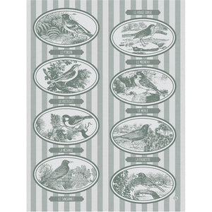 Le Jacquard Français Tea Towel - Mélodies Green