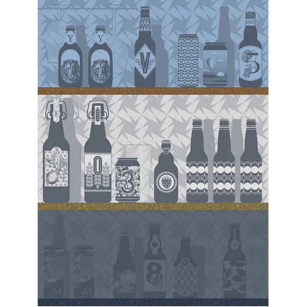 Le Jacquard Français Tea Towel - Néo Brasseurs Grey