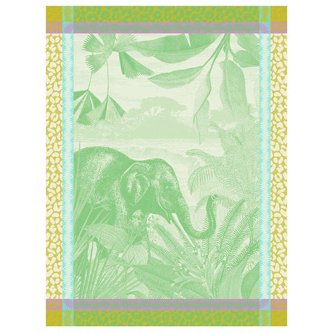 Le Jacquard Français Tea Towel - Sinharaja Green