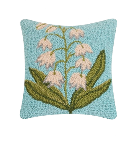 Lily of the Valley Hook Pillow