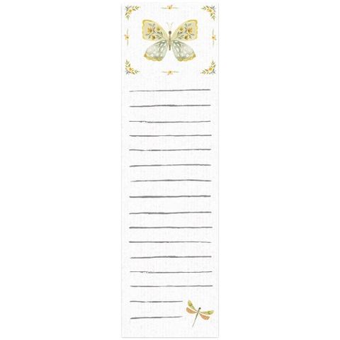 List Notepad - Butterfly