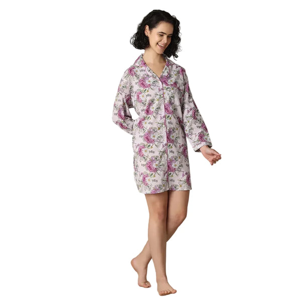 Isla Purple Nightshirt