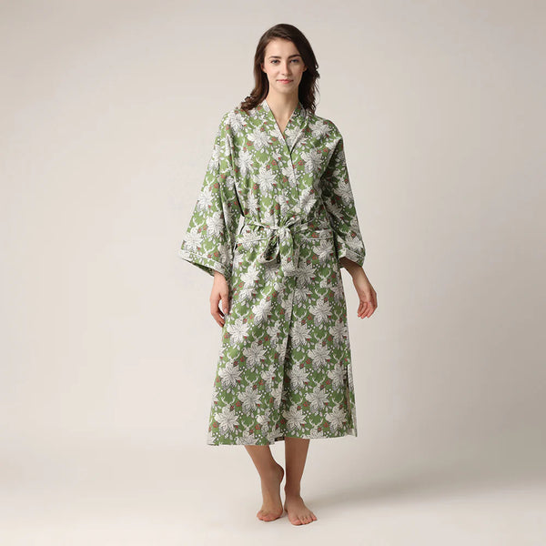 Winter Trails Flannel Robe