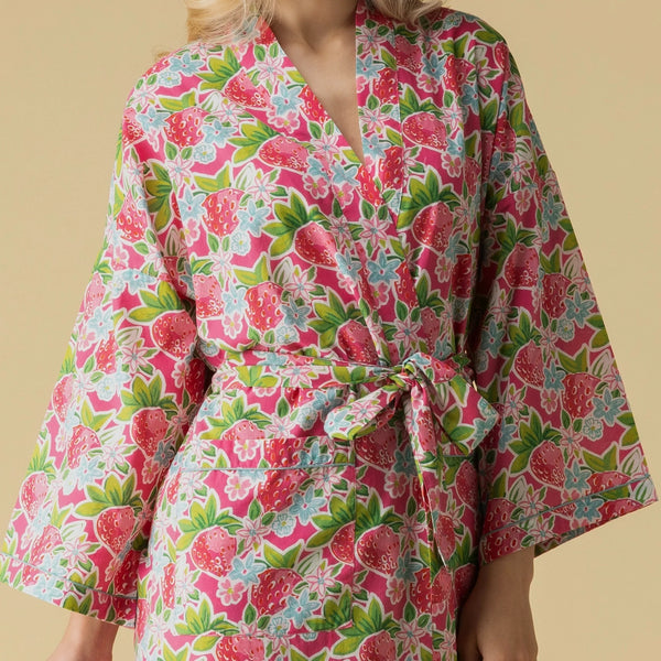 Very Strawberry Short Robe
