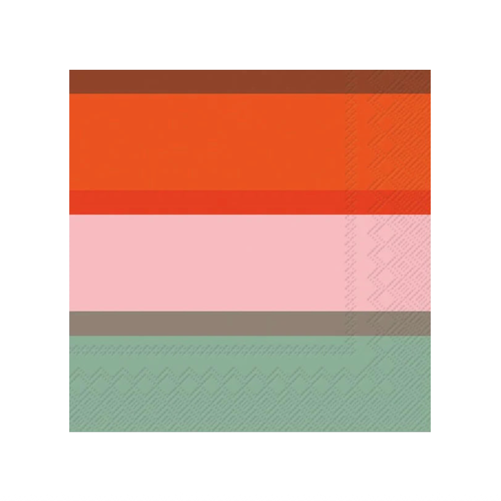 Marimekko Lunch Napkins - Hennika Orange