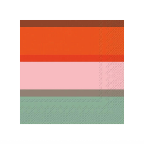 Marimekko Lunch Napkins - Hennika Orange