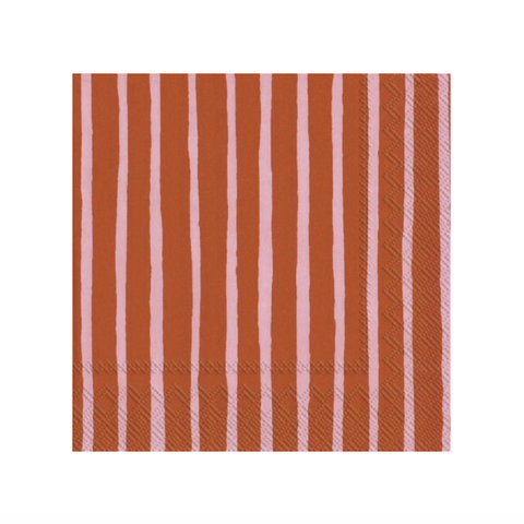 Marimekko Lunch Napkins - Piccolo Pink/Orange