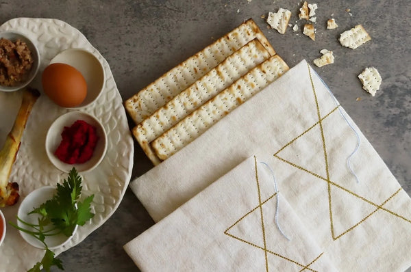 Matzah Cover & Afikoman Bag Set
