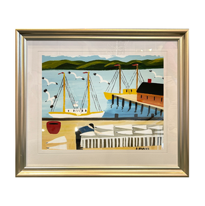 Maud Lewis "Drying Cod Flakes"
