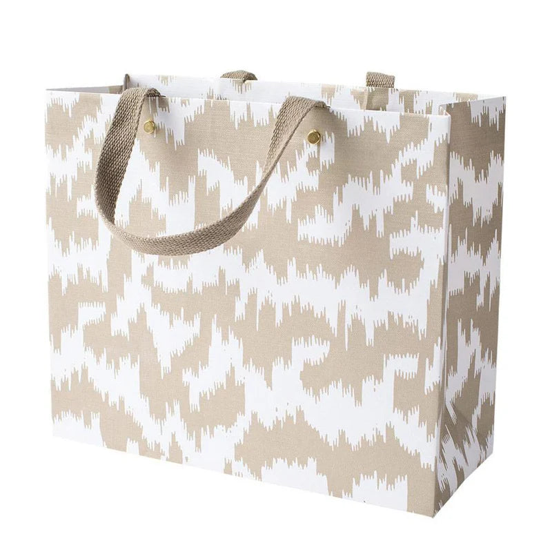 Modern Moire Pale Gold Gift Bags