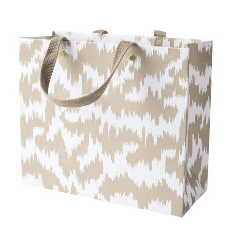 Modern Moire Pale Gold Gift Bags