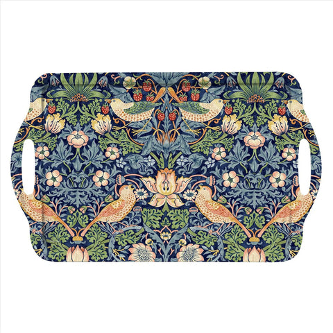 Pimpernel Strawberry Thief Blue Tray - Large